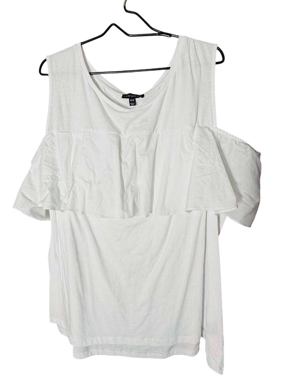 NWT Lane Bryant Cold Shoulder Tee 26/28